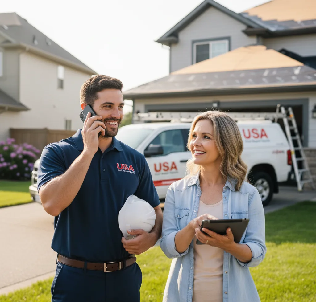 USA Roof Repair Experts customer support in Algonquin
